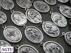 U PICK SAINT PENDANT Saints Religious Patron Charm Medal Pendant Italy AGTU