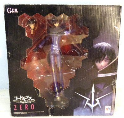 Code Geass Lelouch of the Rebellion R2 G.E.M. Series 1/18 Zero Megahouse 2009