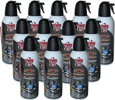 Falcon Dust-Off Professional Electronics Compressed Air Duster, 12 oz 12 Pack