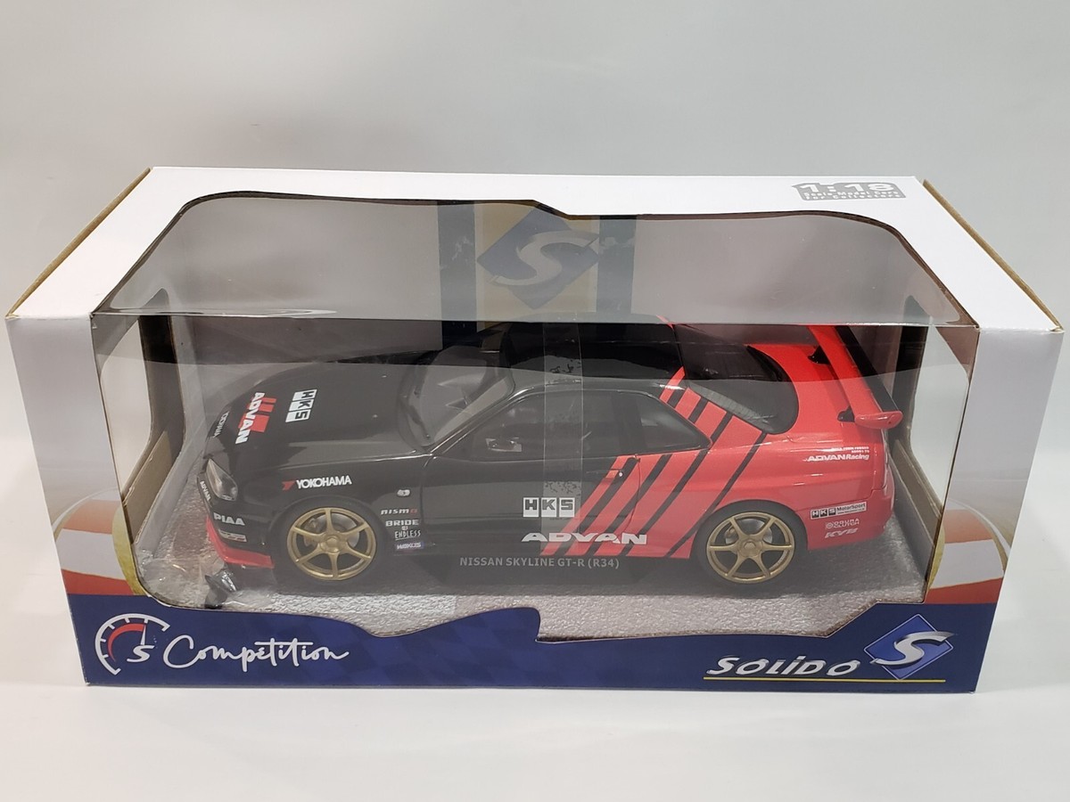 1/18 イグニッションモデル 日産スカイライン R34GT-R HKSデモカー イグニッションモデル 1/18 ニッサン スカイライン GT-R BNR34