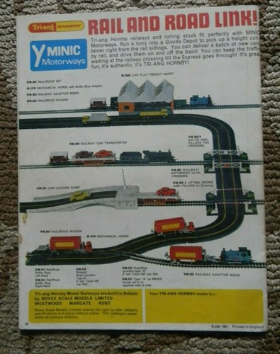 TRI-ANG/HORNBY CATALOGUE : MODEL TRAINS : THIRTEENTH EDITION : GOOD : PHOTO'S 2 - Picture 4 of 7