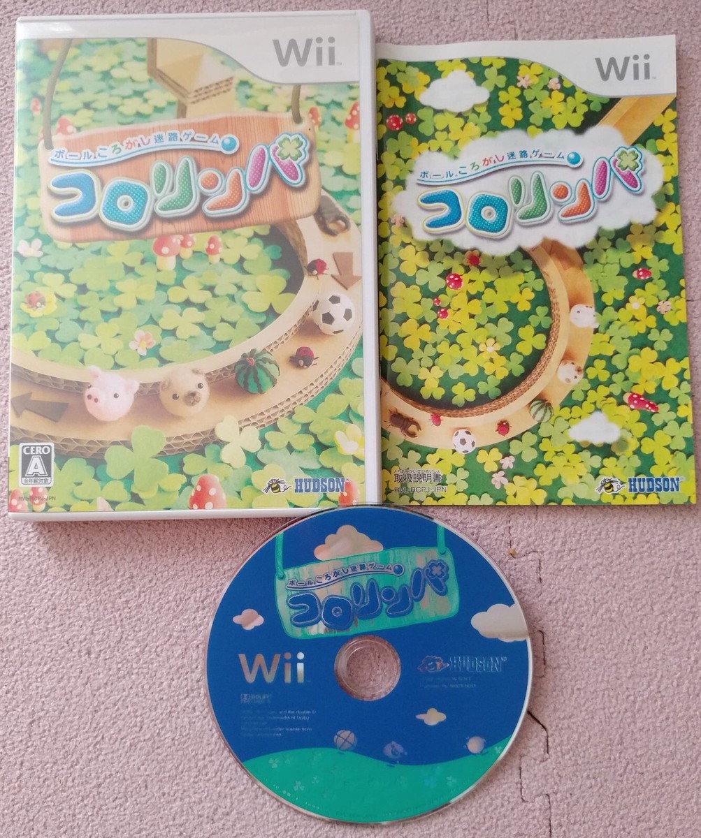 Nintendo Wii - Kororinpa Marble Mania with manual (Japan import