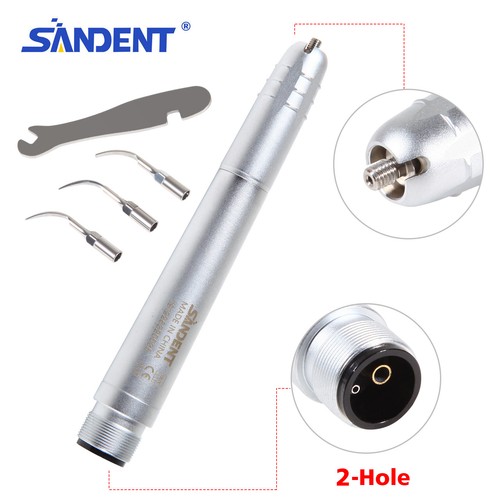 Dental Piezo Ultraschall Luft Scaler Handstück 2H + 3TIPs Stecker UK - Bild 10 von 19