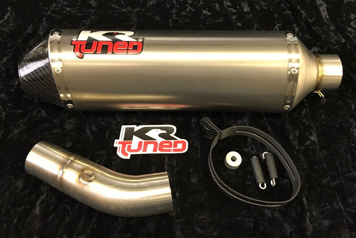 本革シャグポーチ htc flathead larrysmith calee 2008-2009 Kawasaki Ninja ZX10R KR Tuned Slip On Exhaust