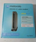 Motorola MB8600 DOCSIS 3.1 Cable Modem Ultra Fast Black- plus 32x8 DOCSIS 3.0