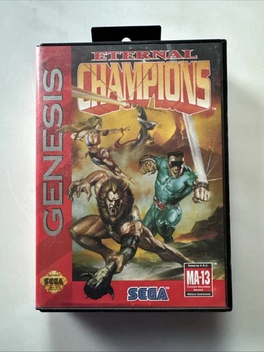 Eternal Champions Sega Genesis Video Game With Box No Manual