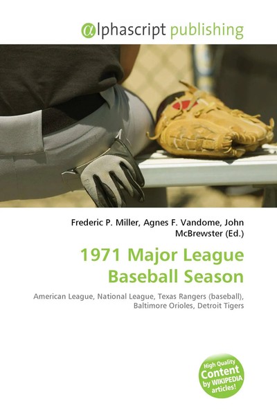 Frederic P. Miller (U. A.) | 1971 Major League Baseball Season | Taschenbuch-image