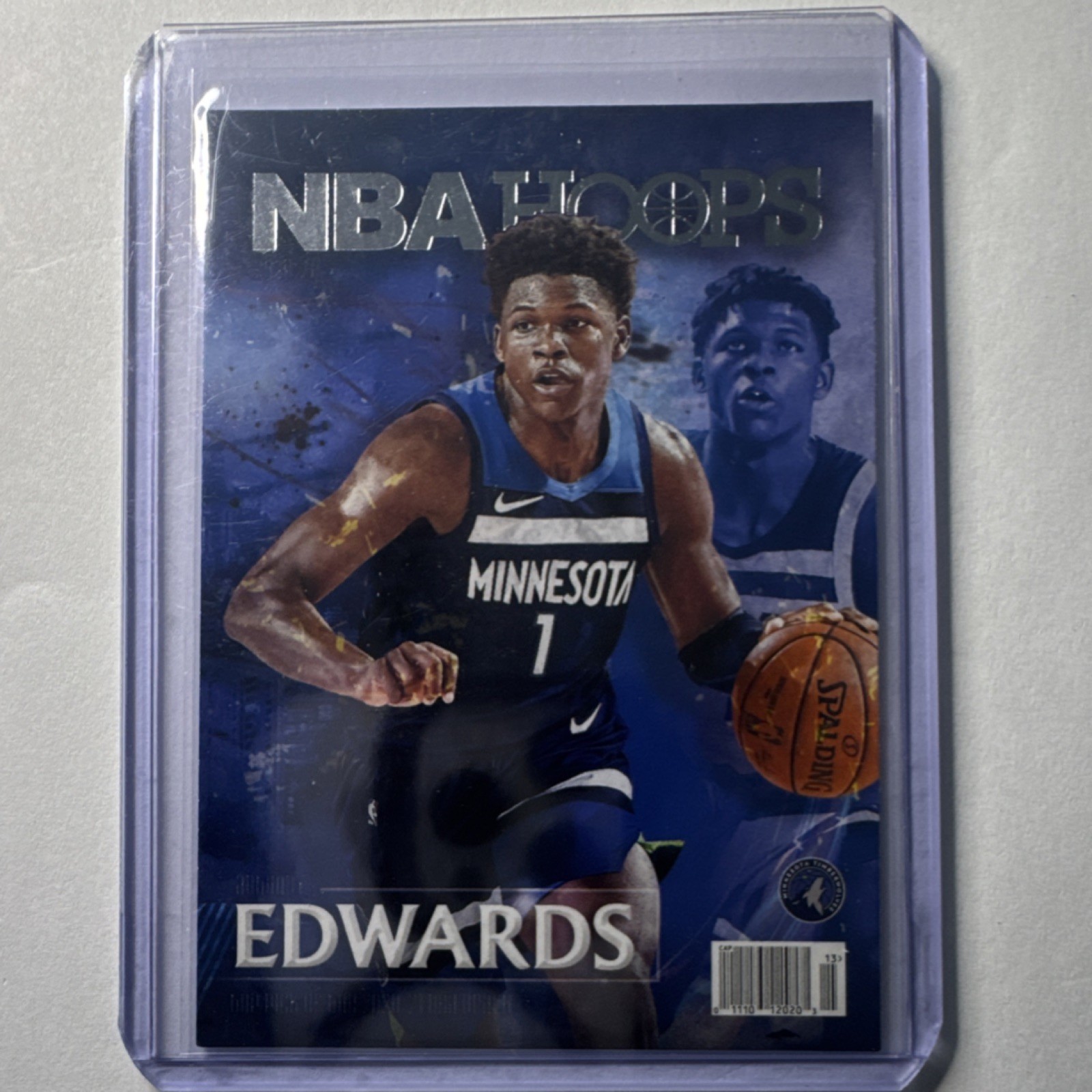 2020-21 Panini NBA Hoops - Anthony Edwards #RS-1 Rookie Special Timberwolves