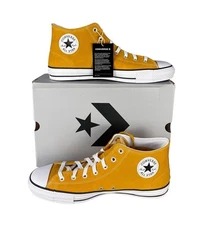 NEW Converse Chuck Taylor All Star Pro Mid Suede Sunflower Mens Sz 11.5 A04602C