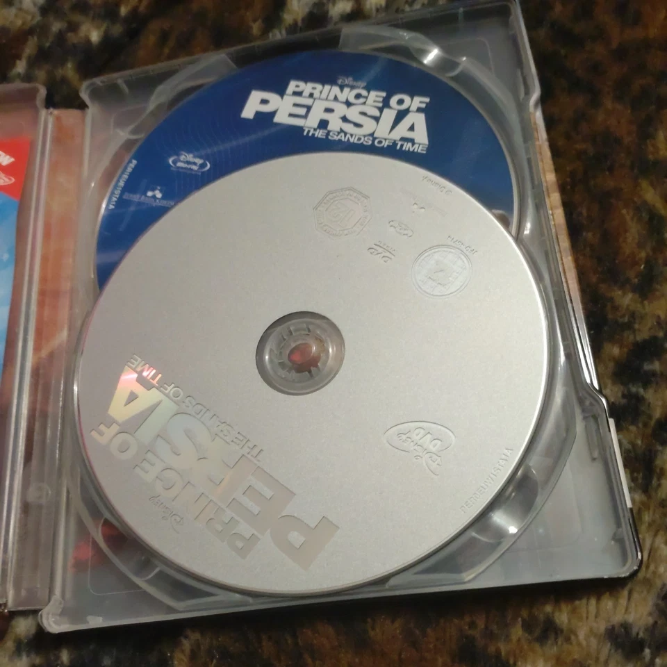 prince of persia Steekbook the sands of time double play Blu ray & DVD like new - Image 3 of 4