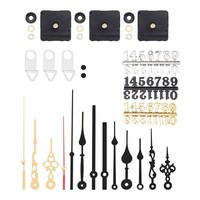 3 StüCk Langer Schaft Quarz Uhr Uhrwerk Mechanismus Mit 5 Paar Zeigern Und 4229