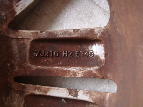 Alufelge VW EOS GOLF Passat 7Jx16 ET45 3C0601025AF 5x112 2007 #065 - Bild 4 von 6