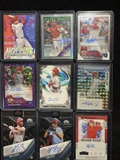 Autographed  Philadelphia Phillies Card Lot