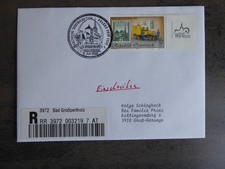 Brief Österreich, gelaufen mit SSt., 9.7.2000 Bad Grosspertholz