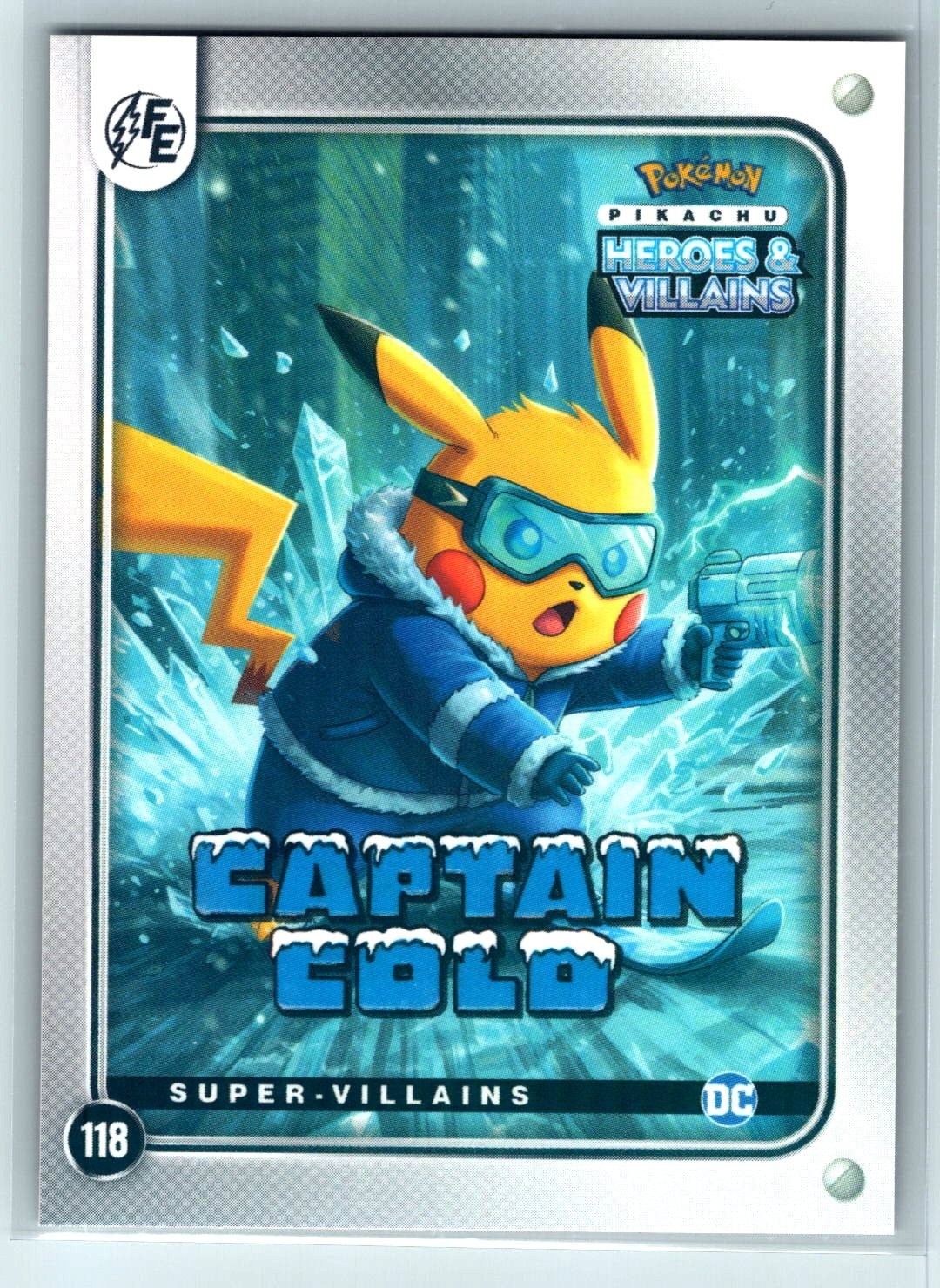 Pikachu Cospolay Heroes and Villians Cards (Choose Your Card)