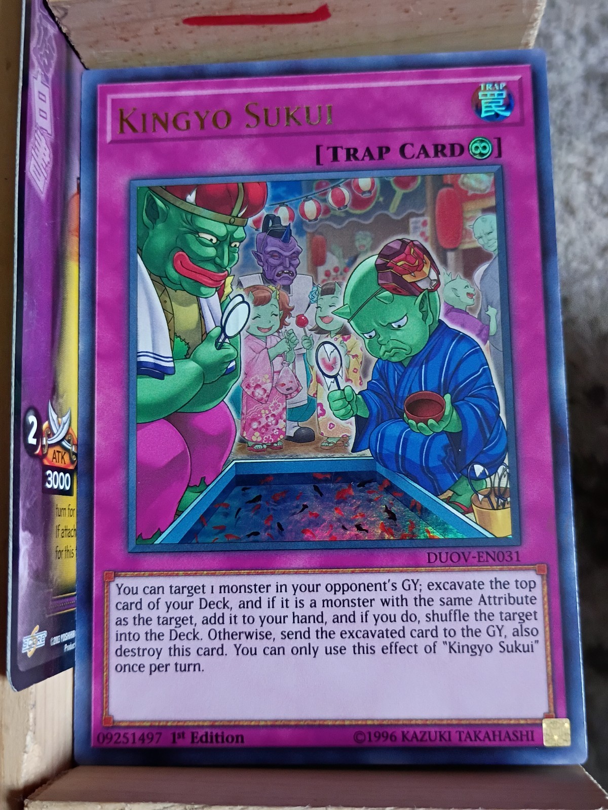 Kingyo Sukui DUOV-EN031 Duel Overload 1st Edition