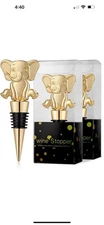  Uezea Baby elephant Wine Stopper, Baby shower bottle stopper