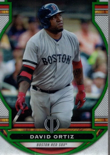 2023 Topps Tribute Green #52 David Ortiz /99 - BB