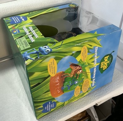 Disney Pixar A Bug's Life Electronic Talking Bank Flik & Hopper