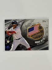 2020 Topps Global Game Medallion /149 Mookie Betts #GGM-MB Red Sox