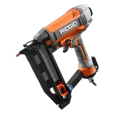 RIDGID 16-Gauge Pneumatic Straight Finish Nailer w/ CLEAN DRIVE Technology