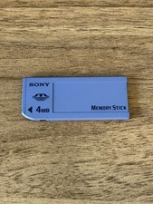 Sony Genuine Memory Stick 4MB MEGABYTE MSA-4A Camera Memory Card