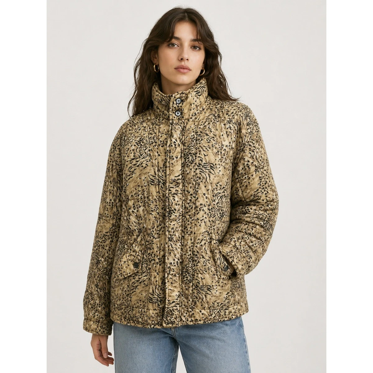 Silk Outer Shell Coats, Jackets & Vests Puffer Jacket for Women