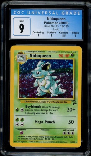 Nidoqueen graded CGC 9 for sale on eBay