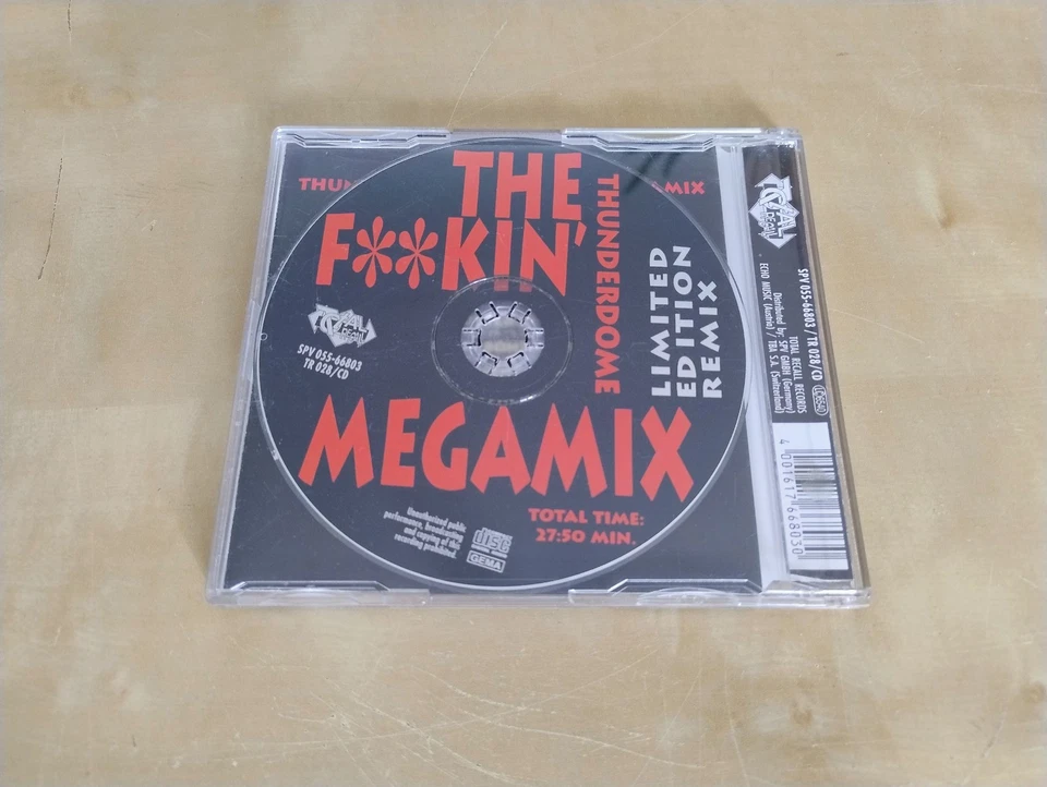 Thunderdome - The F**kin' Megamix (Limited Edition Remix) 1994 CD ID&T Hardcore - Bild 4 von 4