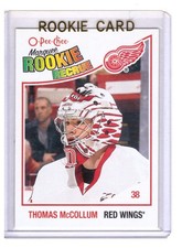 Thomas McCollum 2010-11 O-Pee-Chee Marquee Rookie Card #618