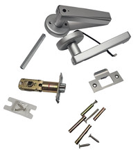 Intelligent Door Lock Keyless Entry Finger Print Unlock Silver 