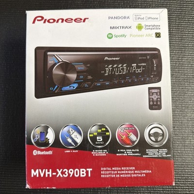 Pioneer MVH-X390BT Bluetooth Media Player Android iPhone Pandora AM FM USB Aux