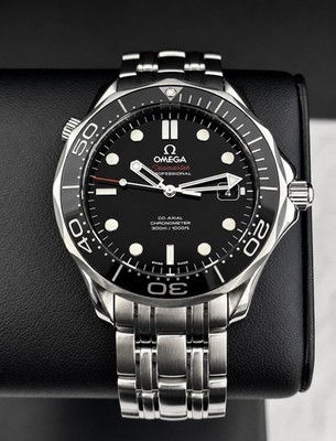 OMEGA Seamaster Diver 300m - 212.30.41.20.01.003 - Black Dial - Box & Papers