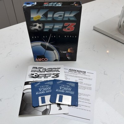 Kick Off 3 Big Box - ANCO - Commodore Amiga    UK