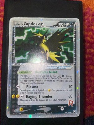 Rocket's Zapdos ex 106/109 Pokemon Karte Ex Team Rocket Returns - PSA