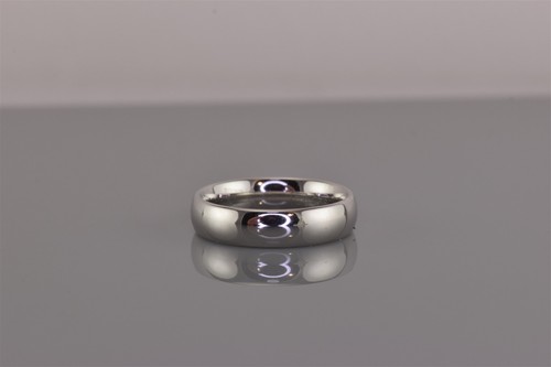 FC Sterling Silver 5mm Classic Solid Comfort Fit Band Ring 925 Sz: 8 - Picture 6 of 8