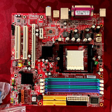 MSI MS-7207 Ver 2.0 K8NGM2 MicroATX Socket 939 scheda madre + accessori * cavi * GC!