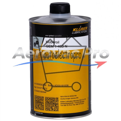 1Pcs New KLUBER Lubrication ISOFLEX TOPAS  GEM 1-460 N 1L (13 oz) SAFE RELIABLE