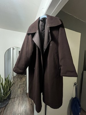 Max Mara Women's Reversible (Chocolate Brown) Coat