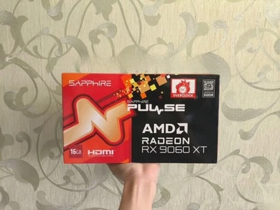 New ListingSAPPHIRE PULSE Radeon RX 9060 XT 16GB GDDR6 PCIe 5.0 x16 ATX Graphics Card
