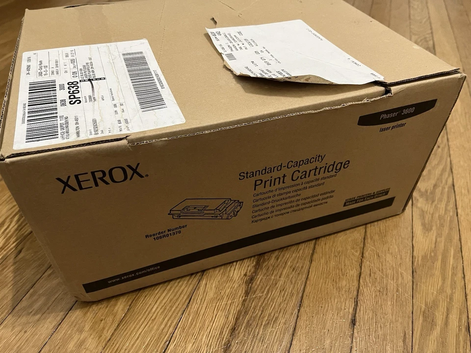 Xerox Phaser 3600 Standard Capacity Print Cartridge 7000 page 106R01370 NEW - Image 2 of 3
