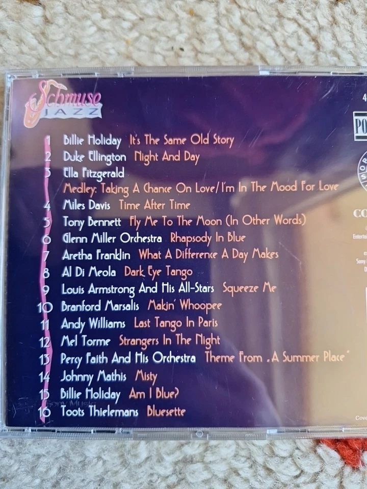 Schmuse Jazz Vol. 2 (Sony) - CD 1995 - Zustand sehr gut - Bild 2 von 2