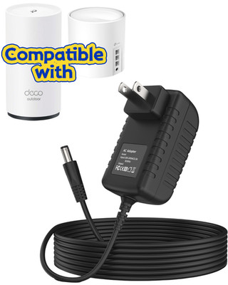 12V 2A 24W Adapter for TP-Link Deco X50 AX3000 Whole Home Mesh Wi-Fi 6 System