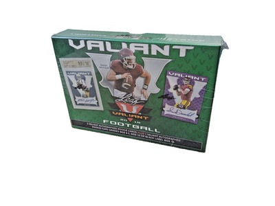 NFL 2018 Leaf Valiant American Football Hobby Box RARE!! NCAA
