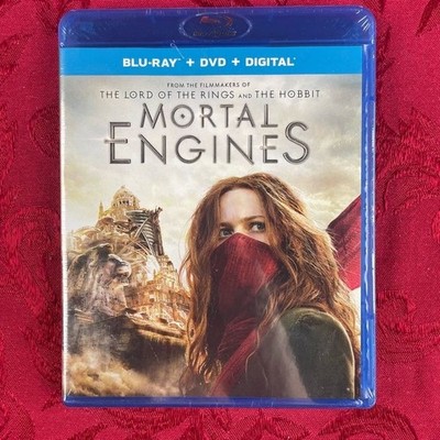 MORTAL ENGINES (Blu-ray + DVD) Christian Rivers, Hera Hilmar, Robert Sheehan