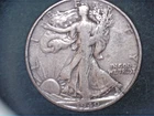 1940-S  Liberty Walking Half,  Circulated Ave, .3617 Oz Silver (US-8953)