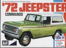 MPC1021 1972 Jeepster Commando 1/25 Scale Model Kit