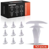 Frankberg 10X NYLON-CLIP Weiß Passend FüR Honda Accord Civic CR-V Hyundai Accent