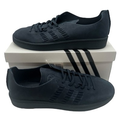Adidas Wings & Horns Campus Shoes Mens Sz 9 Navy Blue Leather Sneakers BB3115