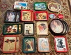 Coca-Cola Serving Tray Lot of 24 Vintage Ads Coke Art